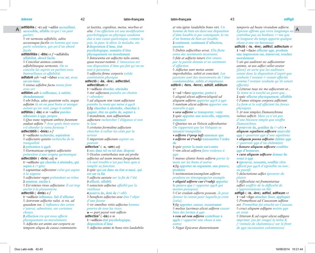 Dictionnaire Latin Francais 37